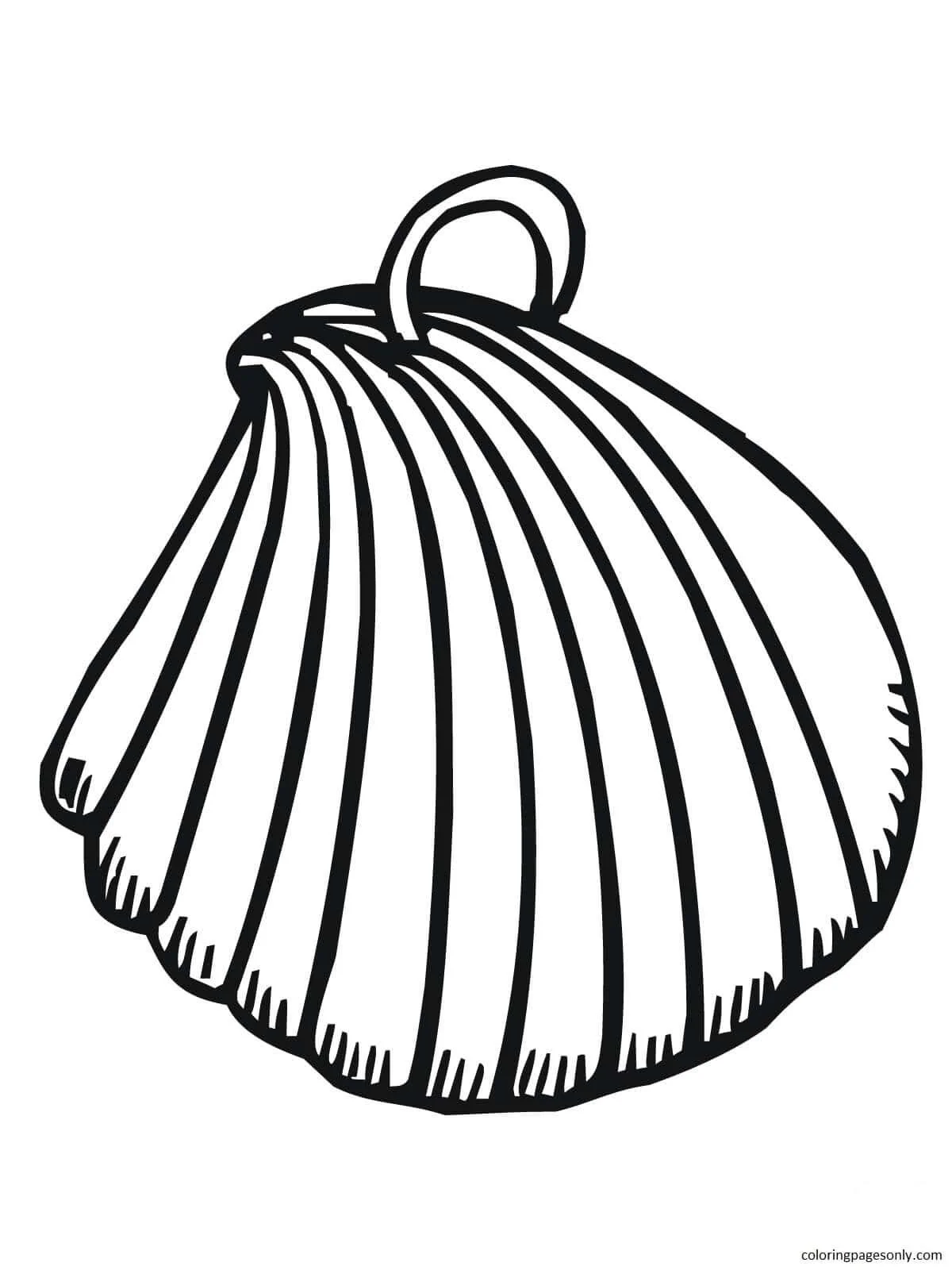 Clam Coloring Pages 30