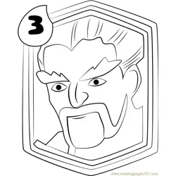 Clash Royale Ausmalbilder 4