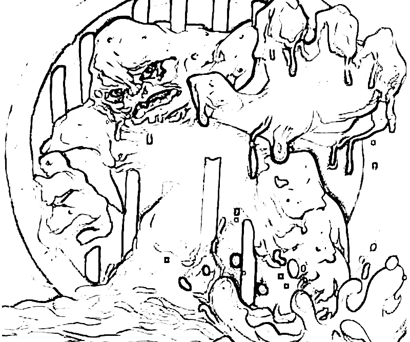 Clayface Ausmalbilder 19