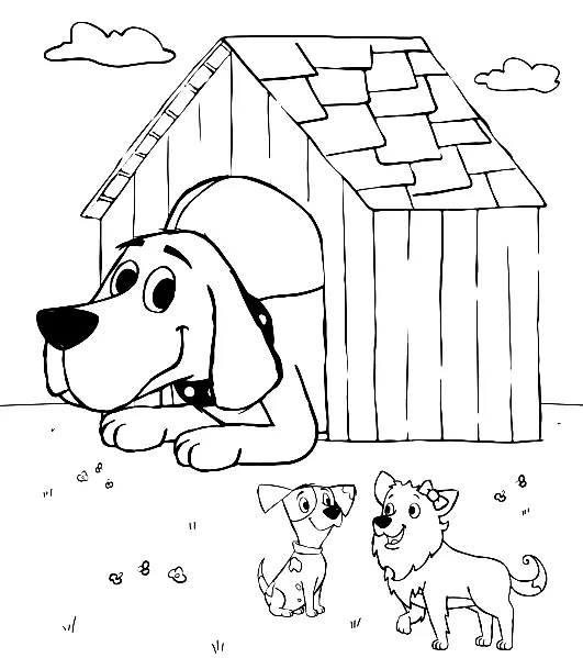 Clifford Coloring Pages 15