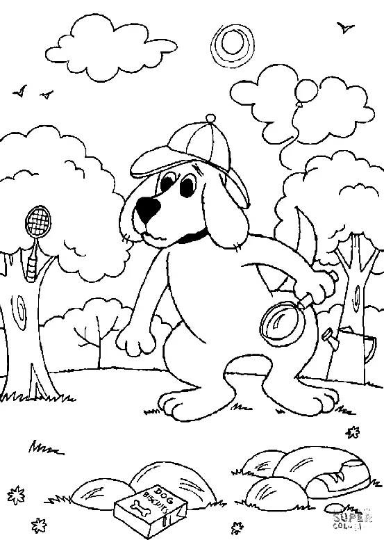 Clifford Coloring Pages 18