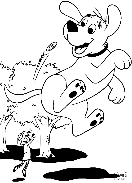 Clifford Coloring Pages 23