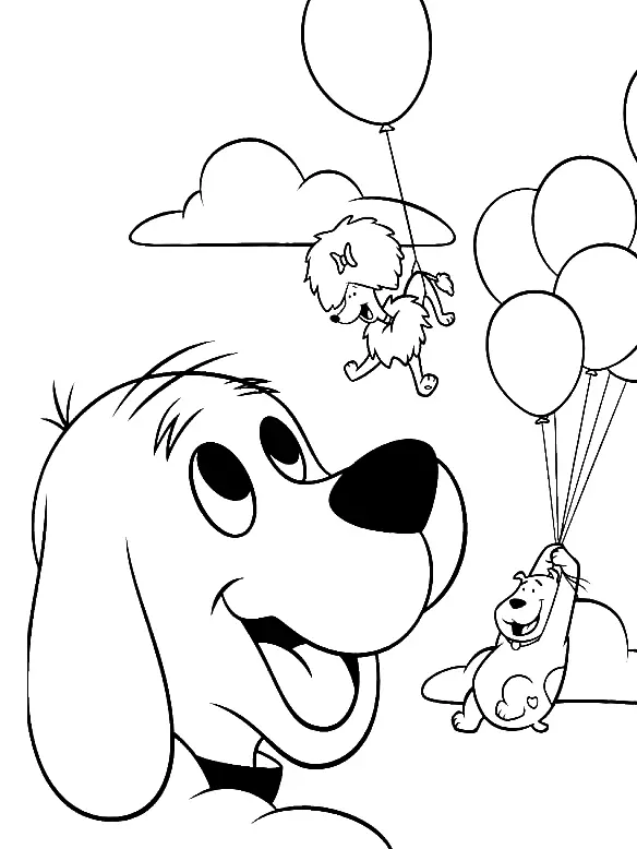Clifford Coloring Pages 26
