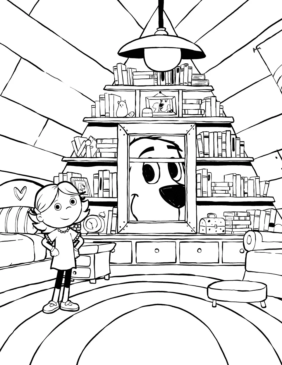 Clifford Coloring Pages 27