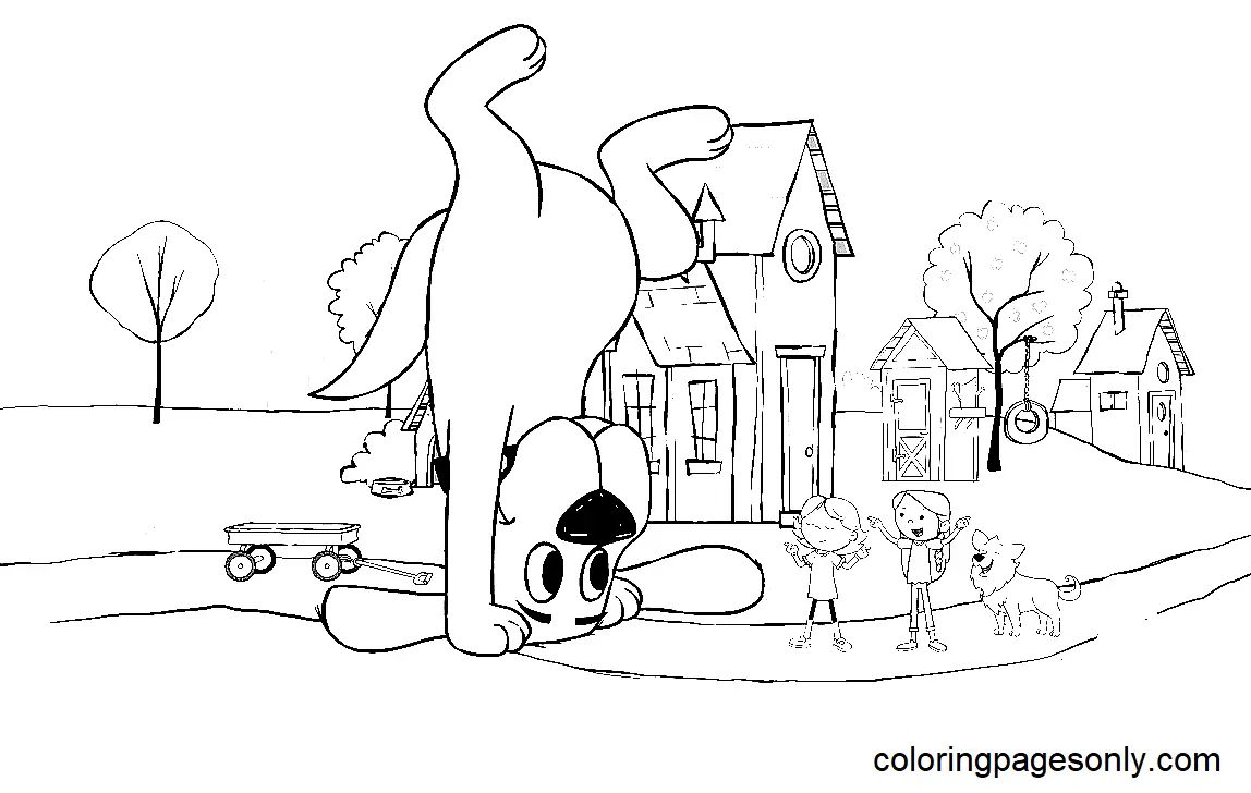 Clifford Coloring Pages 29