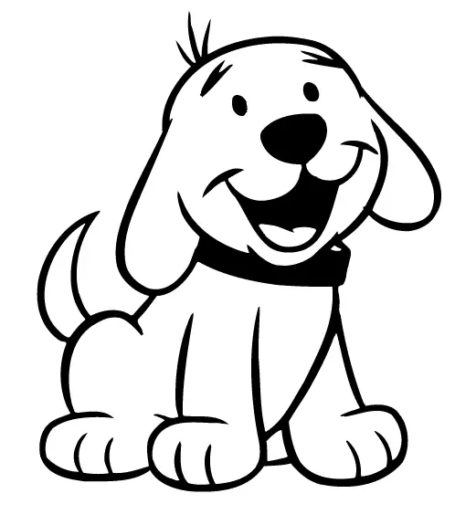 Clifford Coloring Pages 3