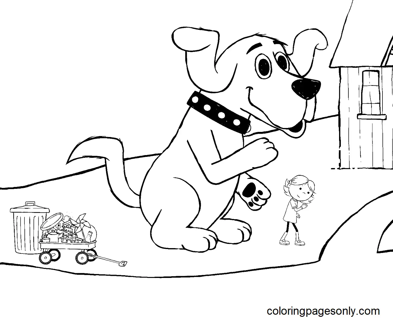 Clifford Coloring Pages 30
