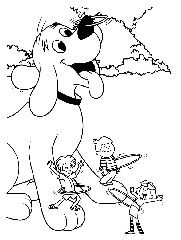 Clifford Coloring Pages 31