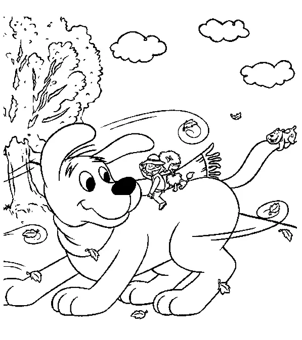 Clifford Coloring Pages 33