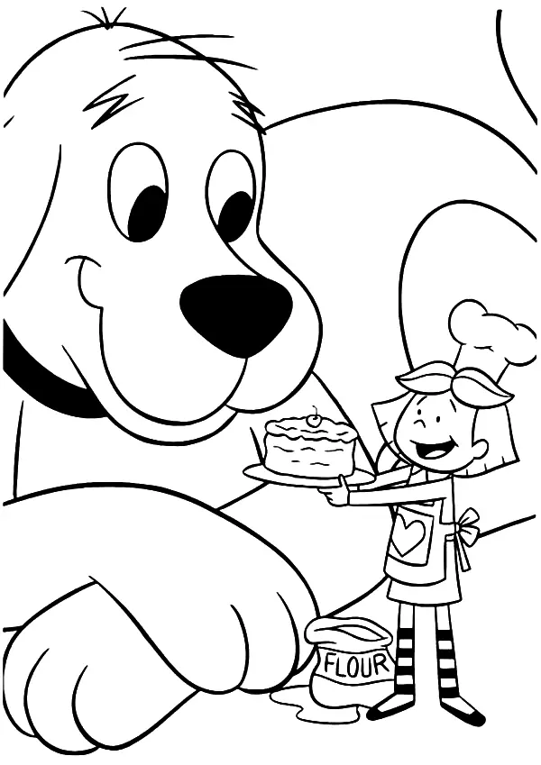 Clifford Coloring Pages 39