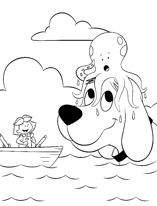 Clifford Coloring Pages 40