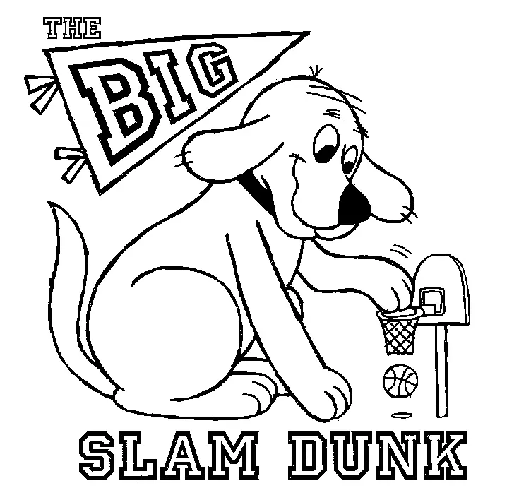 Clifford Coloring Pages 45