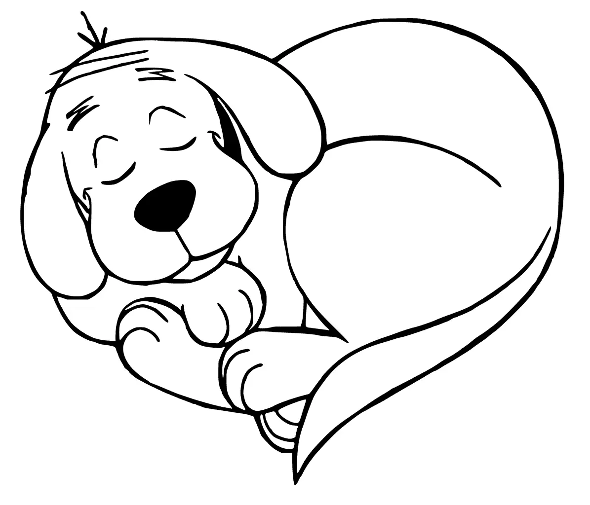 Clifford Coloring Pages 5