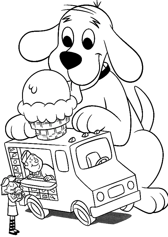 Clifford Coloring Pages 6