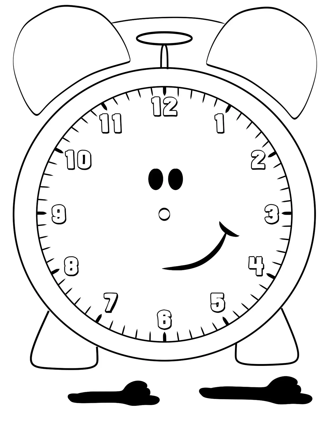 Reloj Para Colorear 20