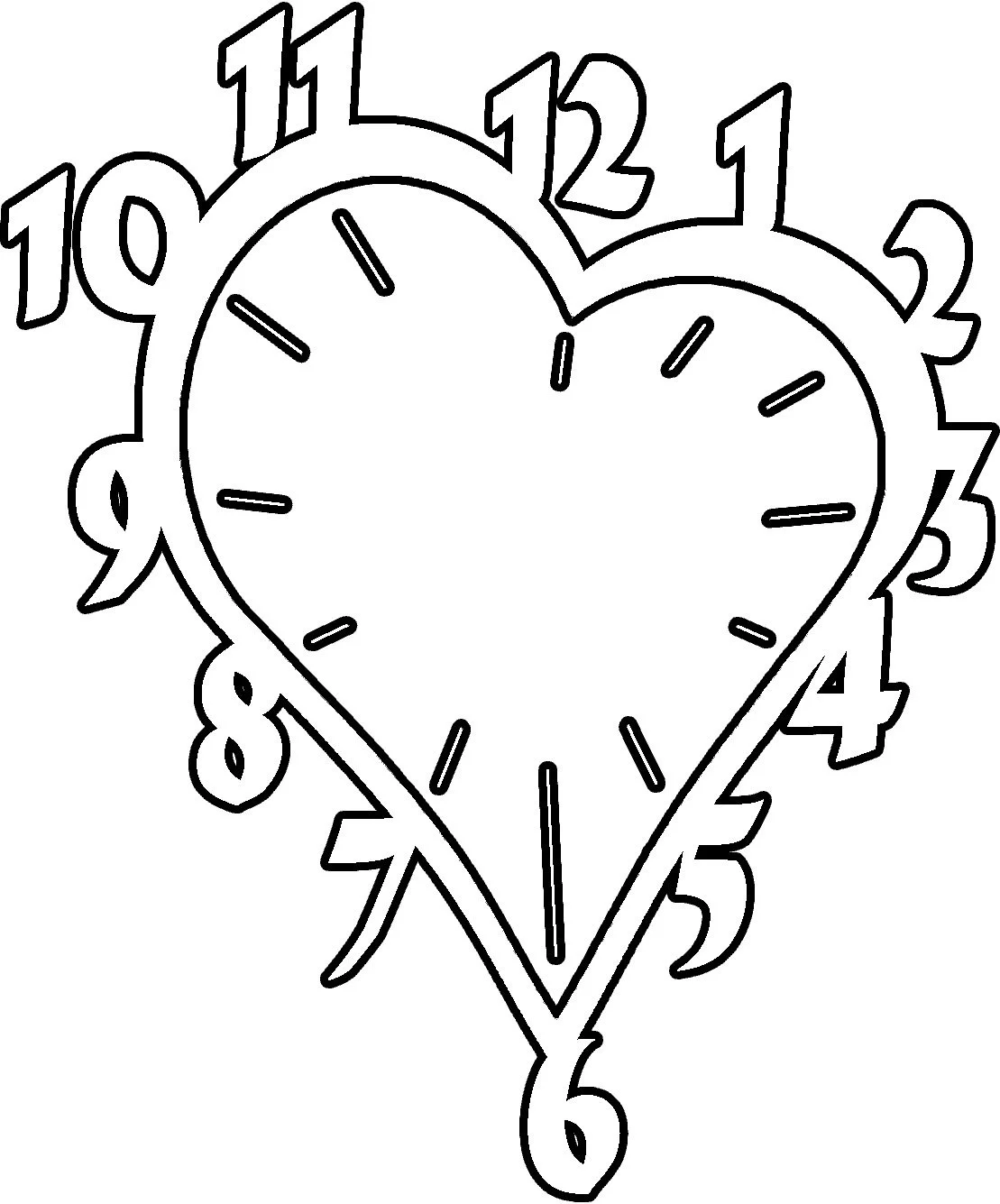 Reloj Para Colorear 23
