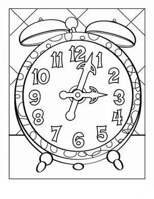 Reloj Para Colorear 26