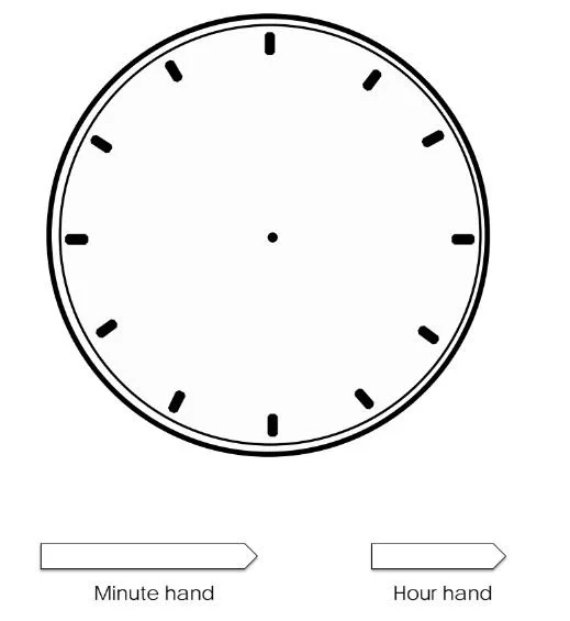 Reloj Para Colorear 28