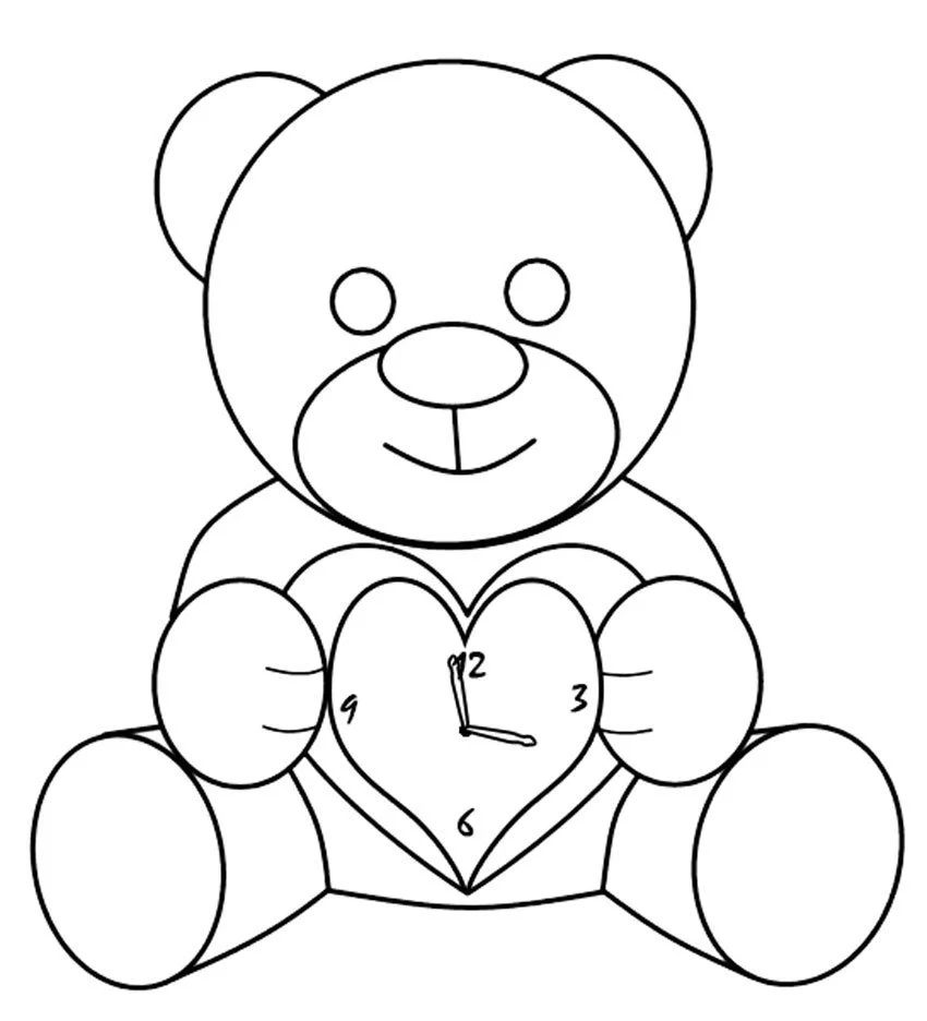 Reloj Para Colorear 31