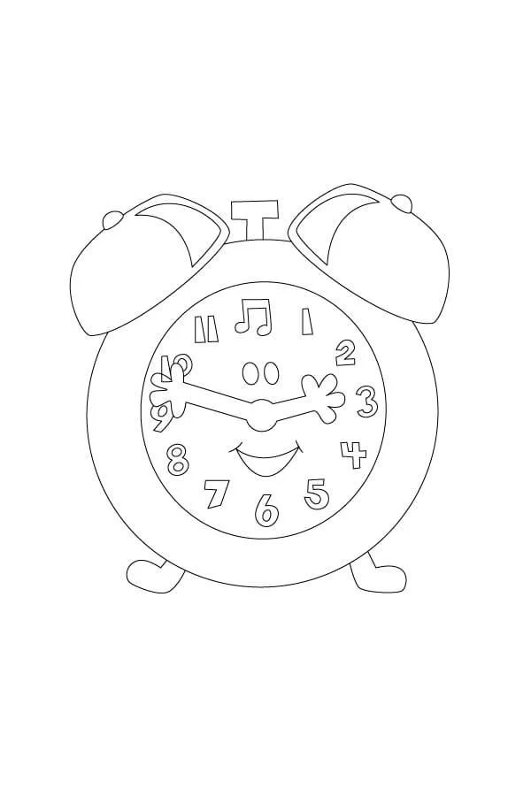 Reloj Para Colorear 42