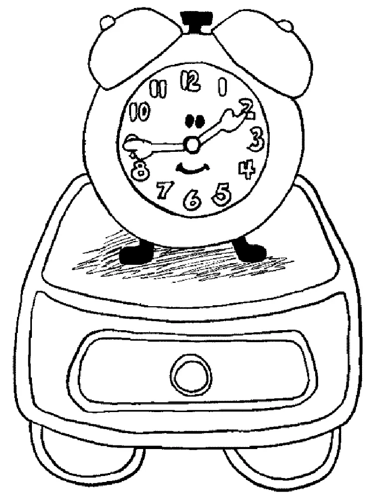 Reloj Para Colorear 45