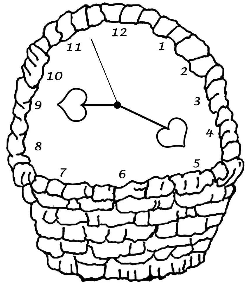Reloj Para Colorear 57
