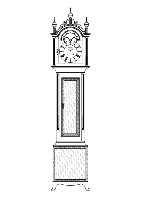 Reloj Para Colorear 8