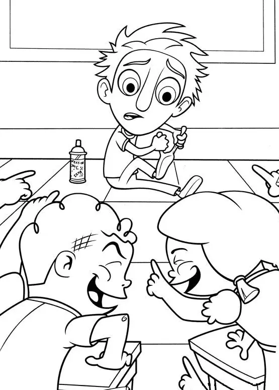 Cloudy with a Chance of Meatballs Coloring Pages 11