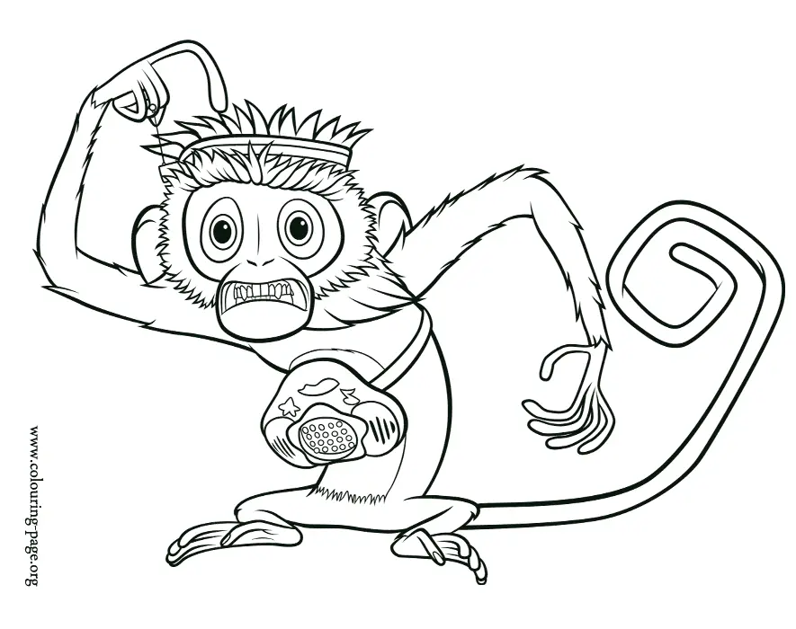 Cloudy with a Chance of Meatballs Coloring Pages 15