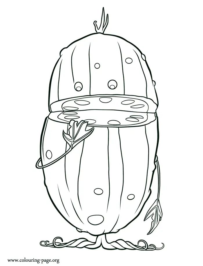 Cloudy with a Chance of Meatballs Coloring Pages 32