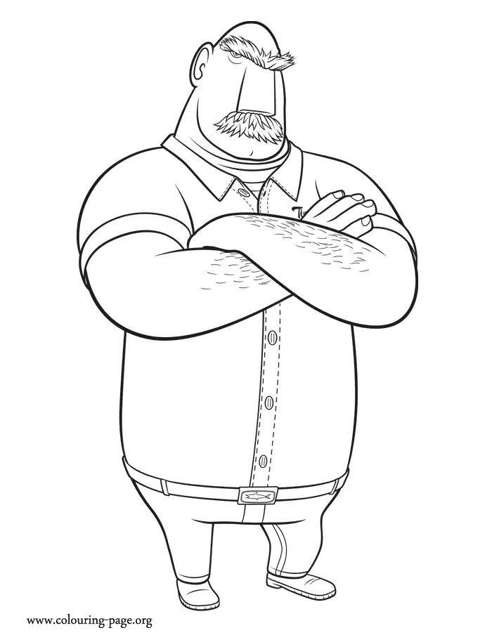 Cloudy with a Chance of Meatballs Coloring Pages 34