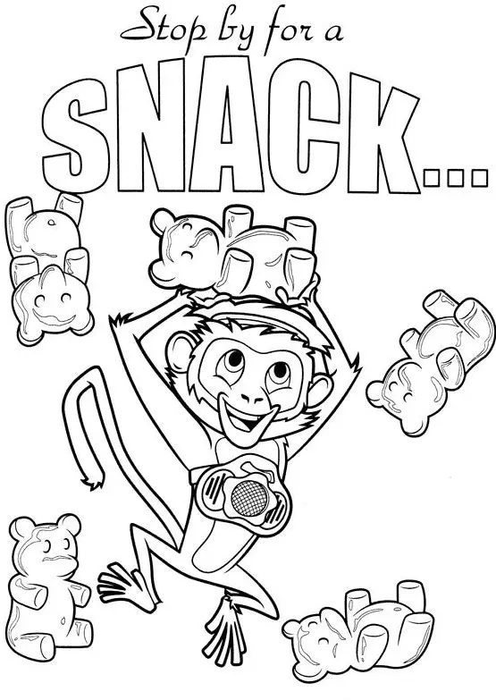 Cloudy with a Chance of Meatballs Coloring Pages 44
