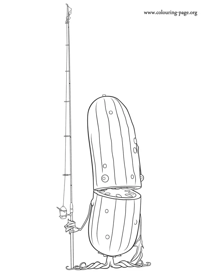 Cloudy with a Chance of Meatballs Coloring Pages 5