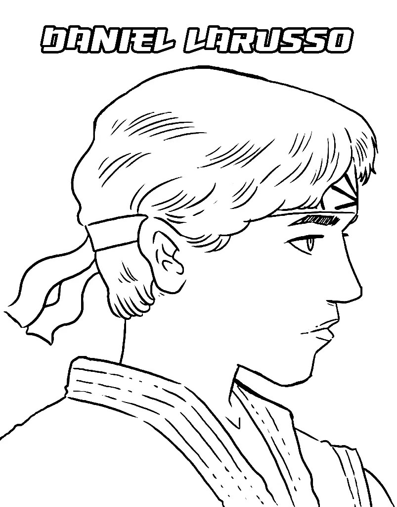 Cobra Kai Ausmalbilder 17
