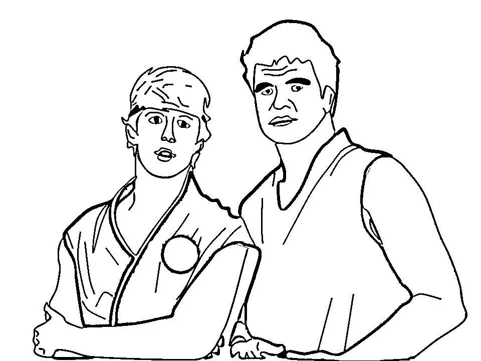 Cobra Kai Ausmalbilder 19