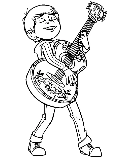 Desenhos de Coco Para Colorir 24