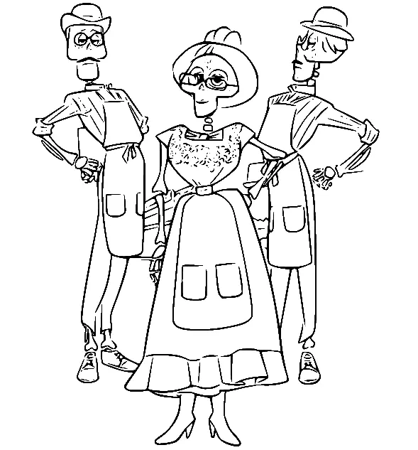 Desenhos de Coco Para Colorir 30