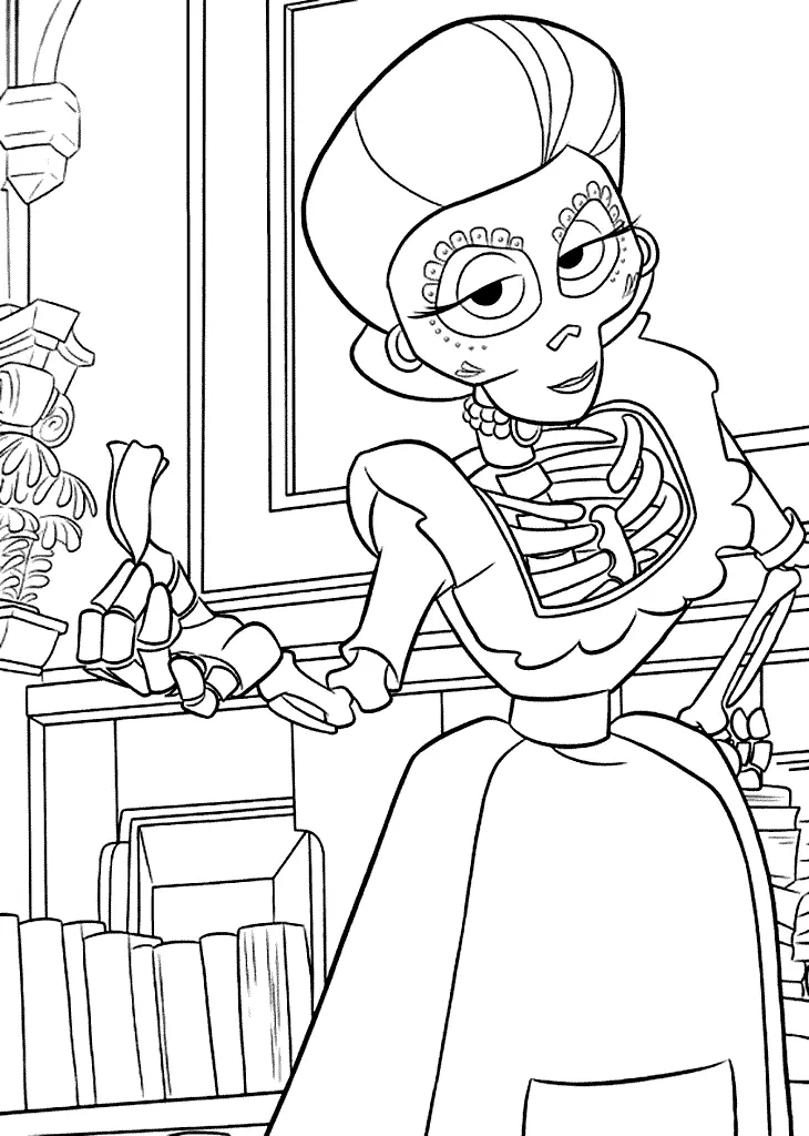 Desenhos de Coco Para Colorir 31