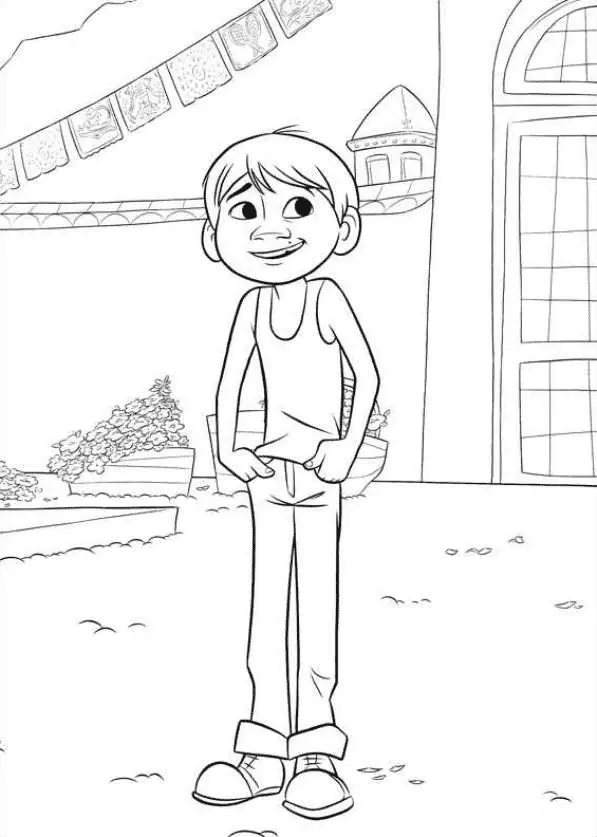 Desenhos de Coco Para Colorir 37