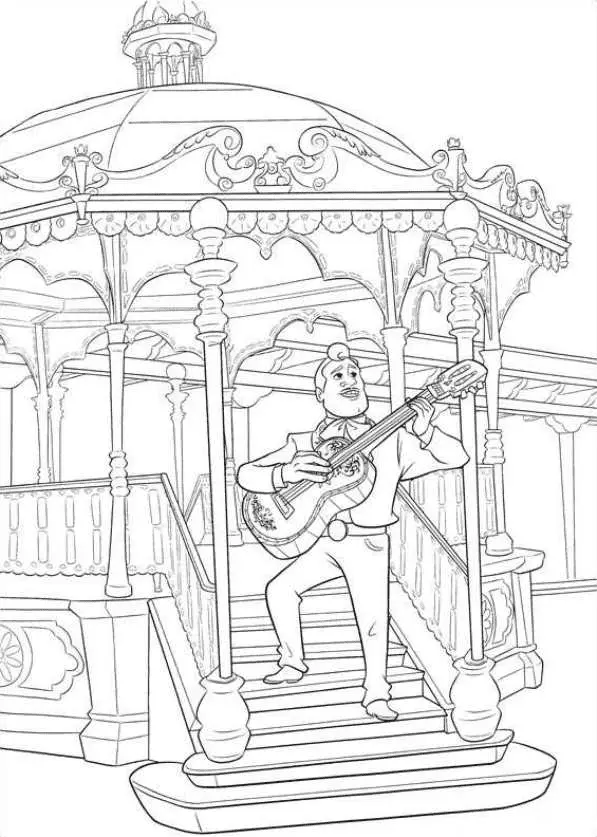 Desenhos de Coco Para Colorir 38