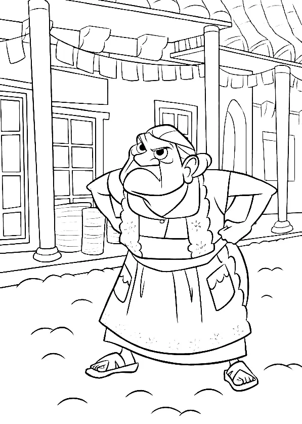 Desenhos de Coco Para Colorir 41