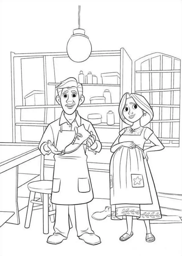 Desenhos de Coco Para Colorir 47