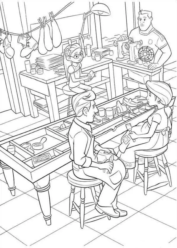 Desenhos de Coco Para Colorir 49