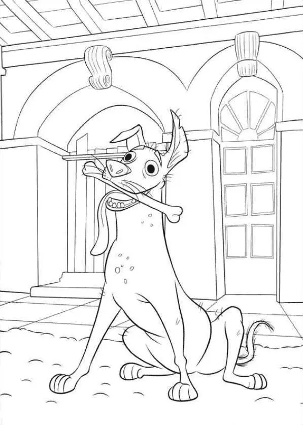 Desenhos de Coco Para Colorir 51