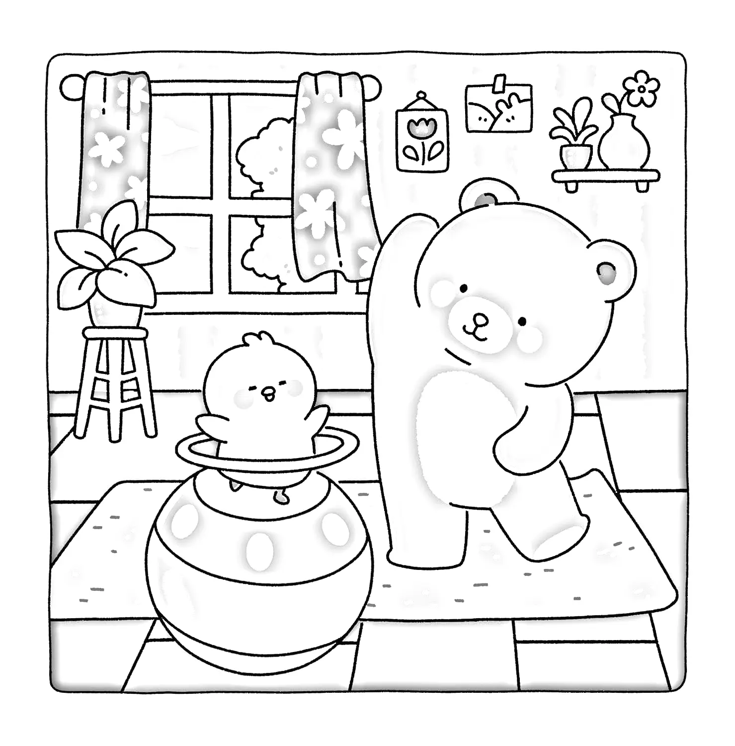 Coco Wyo Para Colorir 10