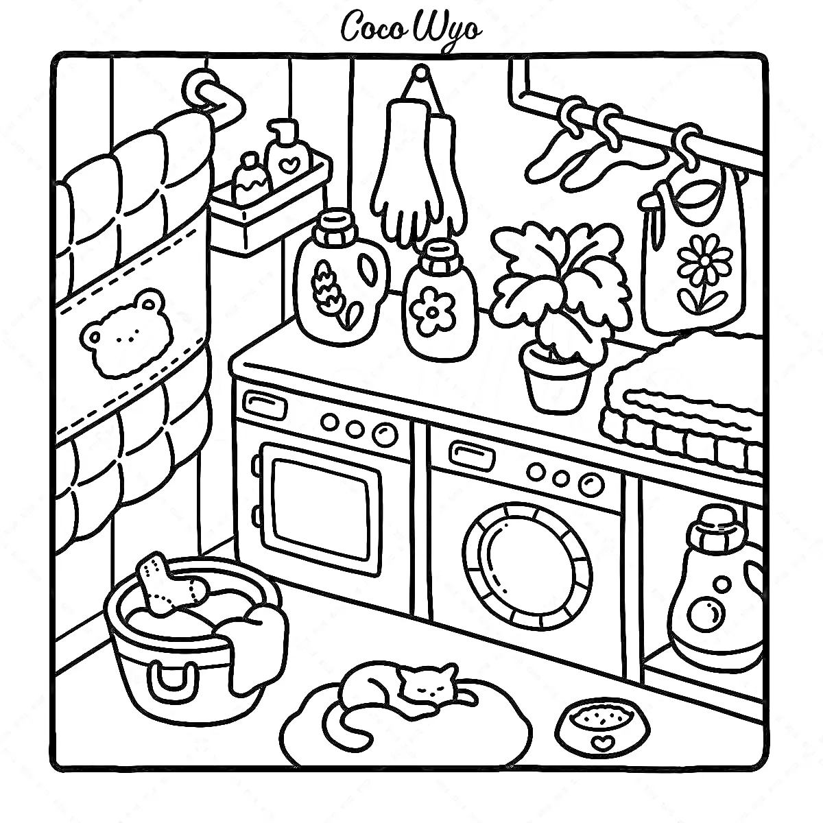 Coco Wyo Para Colorir 12