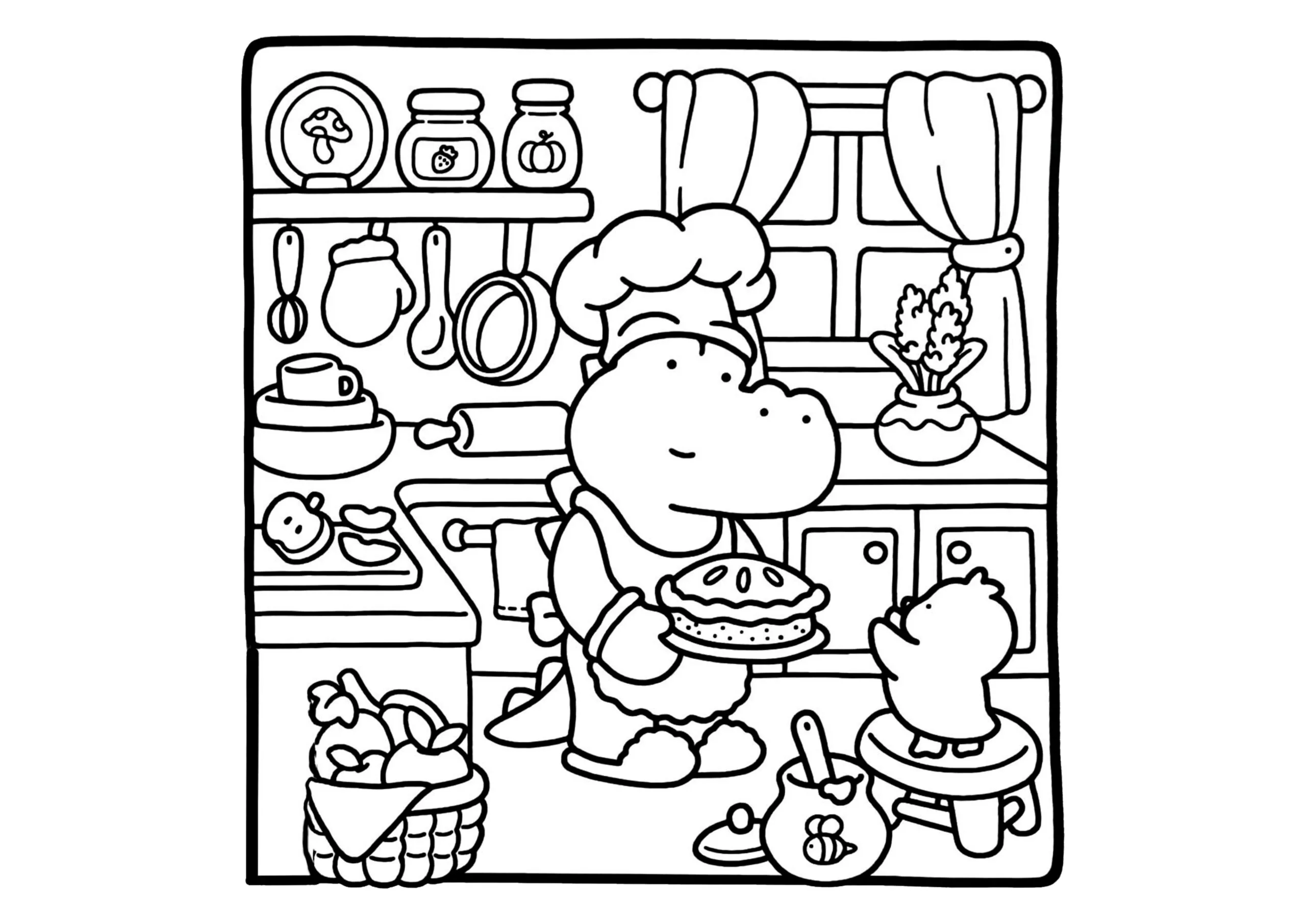Coco Wyo Para Colorir 34