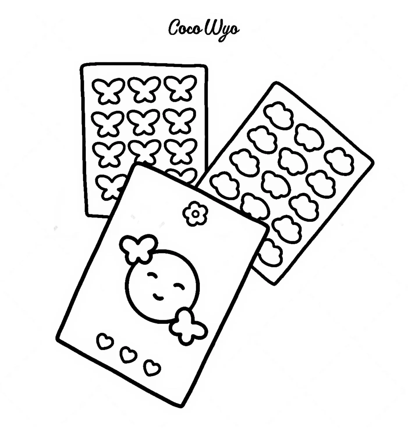 Coco Wyo Para Colorir 45