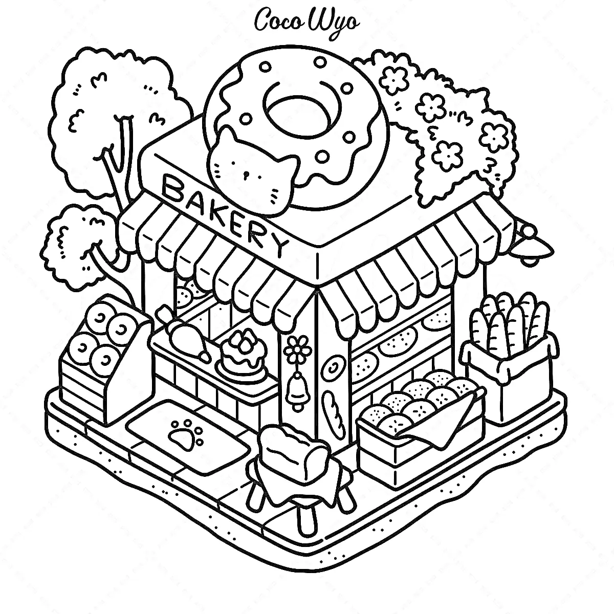 Coco Wyo Para Colorir 48
