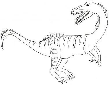 Coelophysis Coloring Pages 4